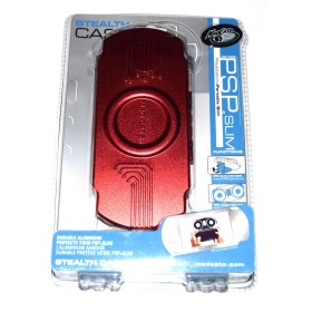Funda metálica PSP Slim roja