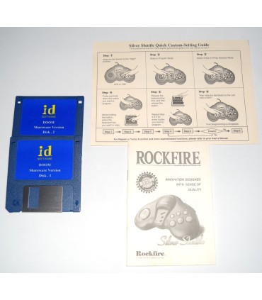 Mando PC Rockfire Silver Shuttle (nuevo)