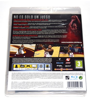 Juego Playstation 3 NBA 2K17 (nuevo)