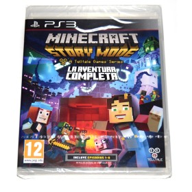 Juego Playstation 3 Minecraft: Story Mode La Aventura Completa (nuevo)
