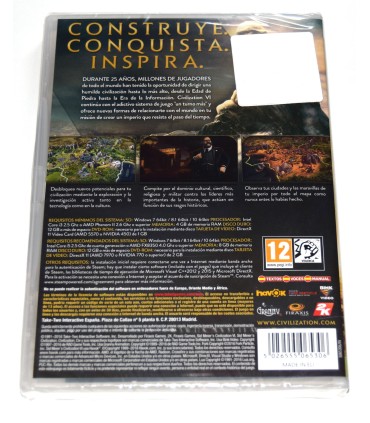 Juego PC Sid Meier's Civilization VI (nuevo)