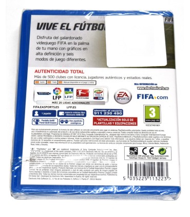 Juego PSVita FIFA 15 (nuevo)