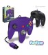 Mando Nintendo 64 Captain Funtoon morado/negro