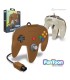 Mando Nintendo 64 Captain Funtoon marron/blanco