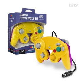 Mando compatible Gamecube/Wii amarillo/morado