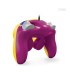 Mando compatible Gamecube/Wii amarillo/morado