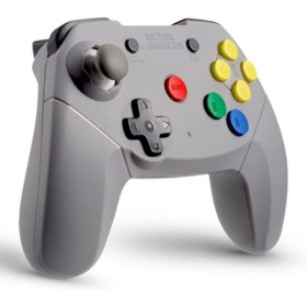 Mando USB Wireless Brawler 64 gris PC/Switch