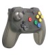 Mando Nintendo 64 Wireless Brawler 64 negro transparente