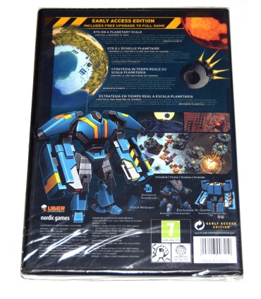 Juego PC Planetary Annihilation (nuevo)