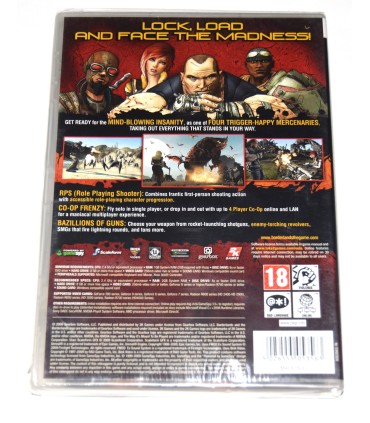 Juego PC Borderlands (nuevo)