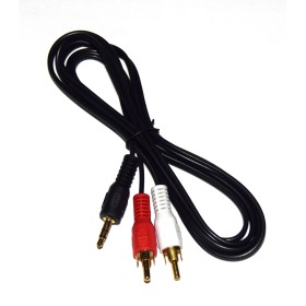 OUTLET Cable Audio estéreo RCA macho a jack de 3.5mm estéreo