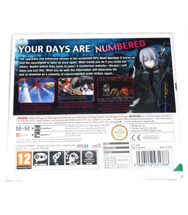 Juego Nintendo 3DS Shin Megami Tensei Devil Survivor 2: Record Breaker (nuevo)