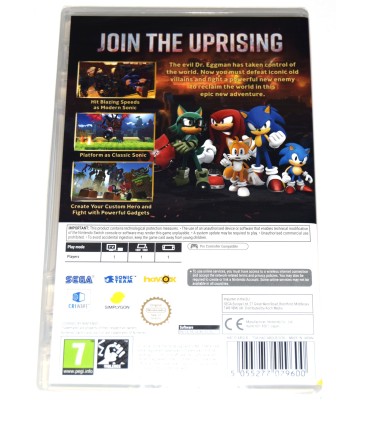 Juego Switch Sonic Forces   (nuevo)