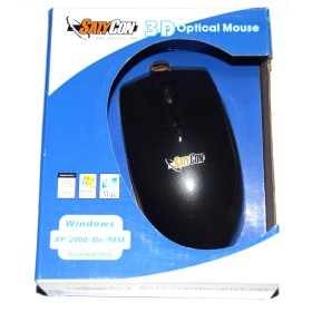 Ratón bola PS/2 negro (nuevo)