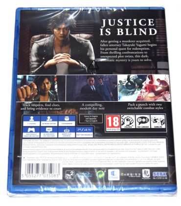 Juego Playstation 4 Judgment (nuevo)