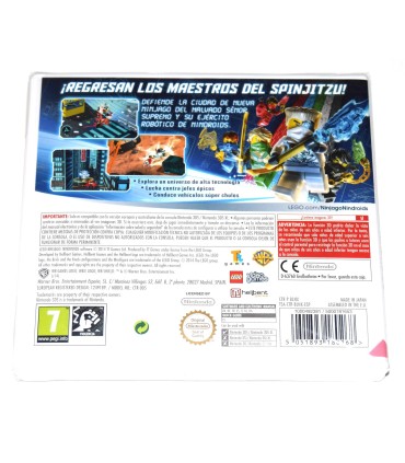 Juego Nintendo 3DS LEGO Ninjago: Nindroids (nuevo)
