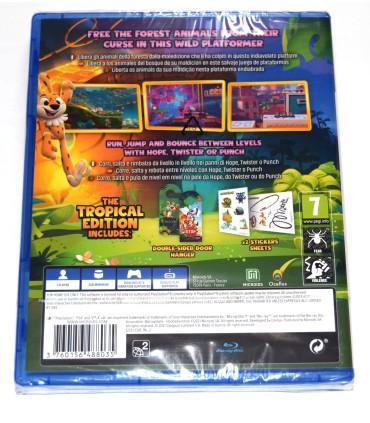 Juego Playstation 4 Marsupilami: Hoobadventure (nuevo)