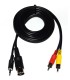 Cable AV Spectrum +2 (gris)