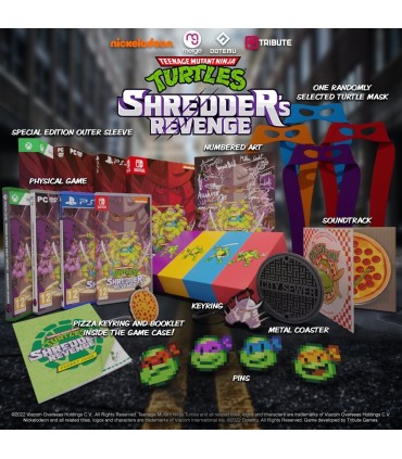 Juego PC Teenage Mutant Ninja Turtles Shredder's Revenge Signature Edition