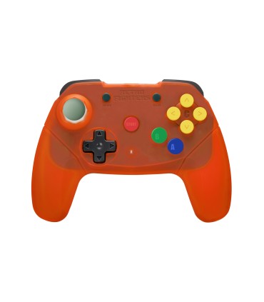 Mando Nintendo 64 Wireless Brawler 64 naranja