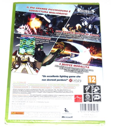 Juego Xbox 360 Blaz Blue: Continuum Shift (nuevo)