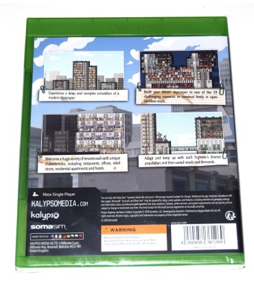 Juego Xbox One Project Highrise: Architect's Edition (nuevo)