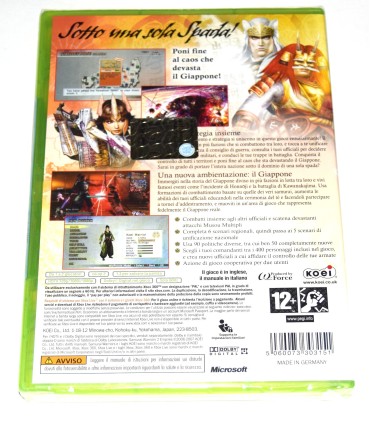 Juego Xbox 360 Samurai Warriors 2: Empires (nuevo)