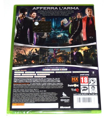 Juego Xbox 360 Saints Row The Third (nuevo)