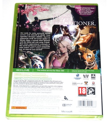 Juego Xbox 360 Killer Is Dead: Limited Edition (nuevo)