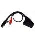 Adaptador SCART RGB a monitor 1084 (DIN)