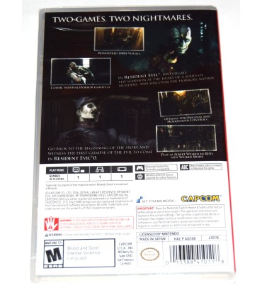Juego Switch Resident Evil Origins Collection (nuevo)