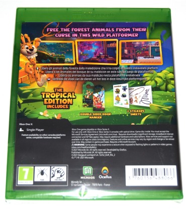 Juego Xbox One Marsupilami: Hoobadventure (nuevo)