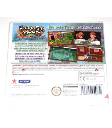 Juego Nintendo 3DS Harvest Moon: El Pueblo Del Árbol Celeste (nuevo)