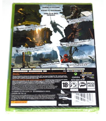 Juego Xbox 360 Bionic Commando (nuevo)