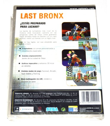 Juego PC Last Bronx (nuevo)