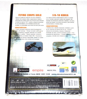 Juego PC Flying Corps Gold + F/A-18 Korea (nuevo)