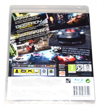 Juego Playstation 3 Ridge Racer Unbounded  (nuevo)