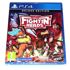 Juego Playstation 4 Them´s Fightin´ Herds Deluxe Edition (nuevo)