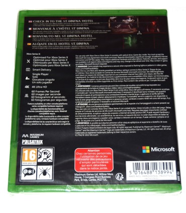 Juego Xbox One FOBIA - St. Dinfna Hotel  (nuevo)