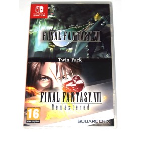 Juego Switch Final Fantasy VII + Final Fantasy VIII Remastered (nuevo)
