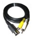 Cable AV MSX Yamaha/Victor