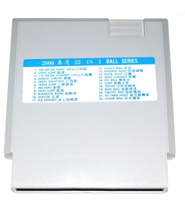 Juego compatible NES 22 en 1 (nuevo)