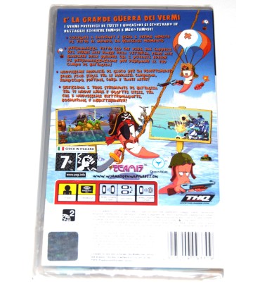 Juego PSP Worms Open Warfare 2  (nuevo)
