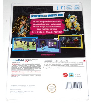 Juego Wii Monster High: La Nueva Chica Del Insti (nuevo)