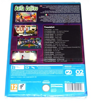 Juego WiiU TBaila Latino  (nuevo)