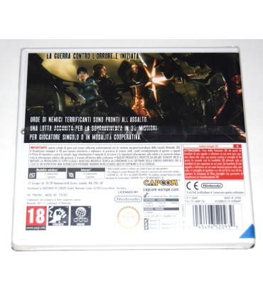 Juego Nintendo 3DS  Resident Evil: The Mercenaries 3D (nuevo)