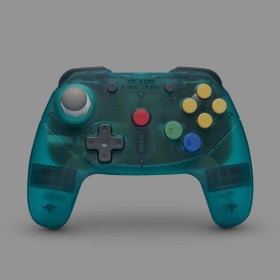 Mando Wireless Bluetooth Brawler 64 Switch azul