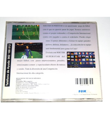 Juego PC Soccer Superstars (segunda mano)