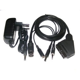 Pack cable RGB-SCART + fuente de alimentación para Amstrad CPC 464/472