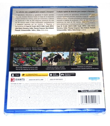 Juego Playstation 5 Farming Simulator 22: Platinum Edition (nuevo)